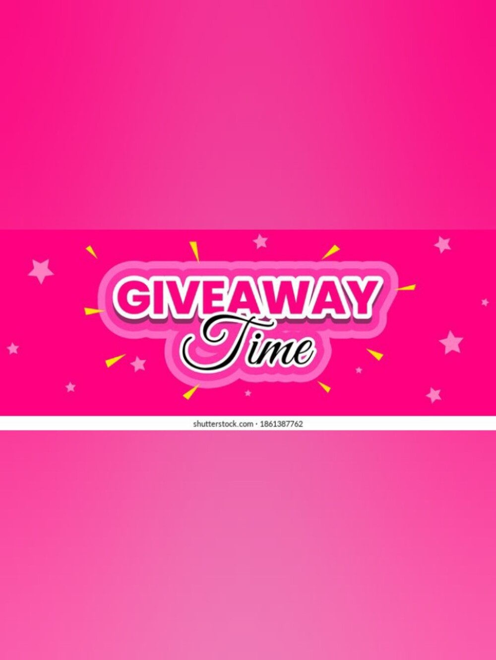 💞YAYYY! IT'S GIVEAWAY TIME!💞 SEE DETAILS BELOW!